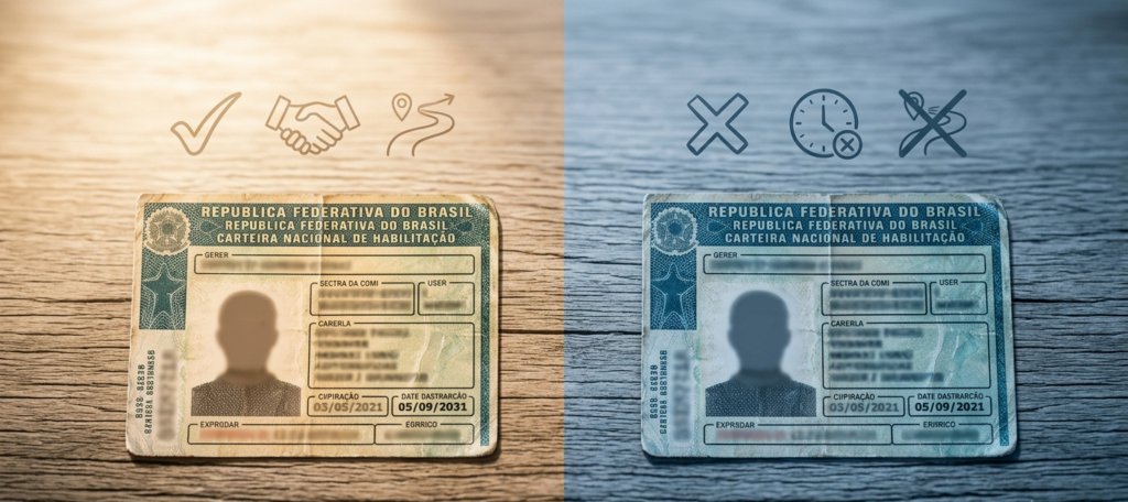 diferença entre suspensão e cassação da CNH
