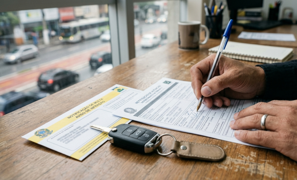 indicação de condutor infrator