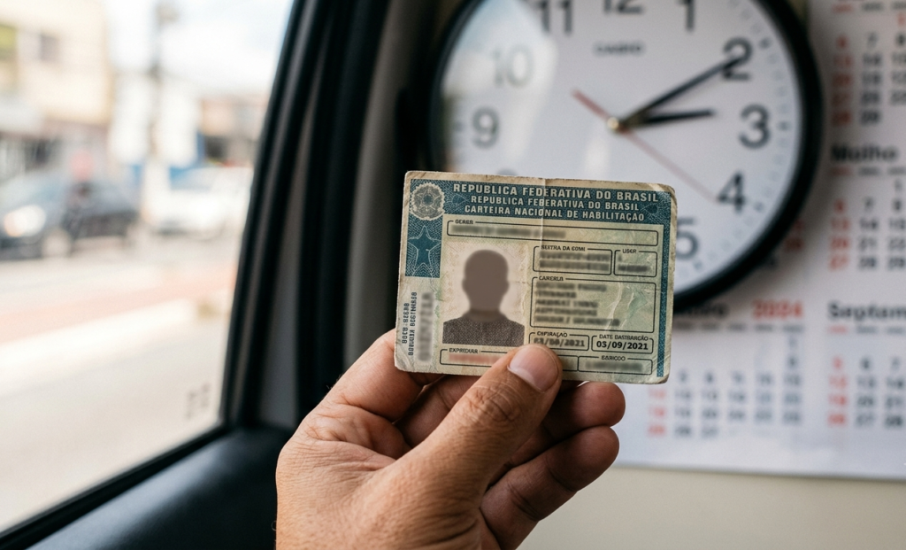 multa por CNH vencida